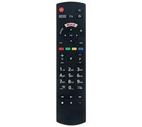 Replacement RC42129 RC42129M TV Remote Control Compatible With Panasonic 30100900 30103575 4K Ultra HD HDR LED TV TX-24JS350B TX-32JS350B TX-43FX550B TX-49FX555B TX-65HX580B