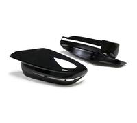 Replacement Rearview Side Mirror Covers Cap Compatible With BMW G80 G82 G83 G87 G42 G46 M2 M3 M4 M240i M440i I4 M50 ABS Glossy Black Shell(M3 21-23 G80)