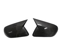 Replacement Rearview Side Mirror Covers For Mustang 2015 2016 2017 2018 2019 2020 2021 2022 2023 2024 American Version Rearview Side Mirror Cover Wing Cap(No light-Carbon)