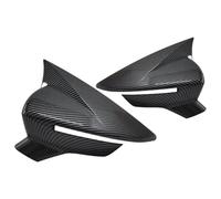 Replacement Rearview Side Mirror Covers For Seat For Leon For Lion 5F III For Ibiza 6F V KJ1 For Arona KJ7 Car Rear View Door Wing Side Mirror Cover Caps Shell Case(Carbon Fiber)