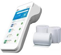 Replacement Receipt Paper for Pax A920 Payment Device, 10 Rolls