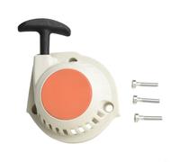 Replacement Recoil Starter 4149 190 4001 for Stihl-FS94 KM94 HL91 HL94 FS94R FS94C FS94RC, High Efficiency Pull Start Kit with Mounting Screws Included