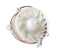 Replacement Refrigerator Evaporator Fan Motor 12V 1A with 4 Wire Connector for Freezer Cooling Unit EAU63503706 Myth Appliance Repair Parts