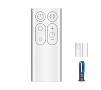 Replacement Remote Compatible with Dyson Fan AM06 AM07 AM08 965824-01 965824-02, Remote White Color Compatible with Dyson Fans No Programming Required Infrared Technology 3V CR2032