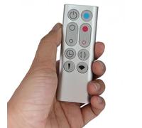 Replacement Remote Control Compatible for Dyson Pure Hot+Cool Fan Purifying Heater HP00 HP01, Part NO.967197-13 (Sliver)