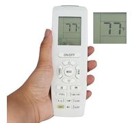 Replacement Remote Control Compatible for GREE Air Conditioner Remote Controller YAP1F GMV-N45/A3A-K (Display in Fahrenheit)