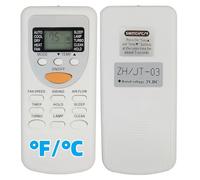 Replacement Remote Control Compatible for Lennox Air Conditioner Remote Control Model ZH/JT-03 (Display Both in Fahrenheit and Celsius)