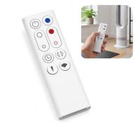 Replacement Remote Control Compatible with AM09 HP00 HP01 - White | Compatible with Dyson AM09 HP00 HP01 - No Setup Replacement Remote for Hot Cool Fan Control