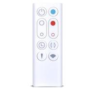 Replacement Remote Control Compatible with Dyson AM09 HP00 HP01 Pure Hot + Cool Air Purifying Heater, Replacement Remote No Setup Required, Restore Full Functionality of Your Fan (White)
