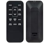Replacement Remote Control Fit for ZVOX Accuvoice 4002031 AV157 AV257 AV200 AV357 SB380 SB400 SB500 SB700 AV203 AV150 AV155 AV201 SoundBar TV Speaker(without Mounting Bracket)
