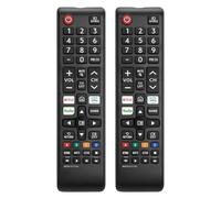 Replacement Remote Control for All Samsung TV - 2 Pack TV Remote Compatible for All Samsung Smart TV, LED, LCD, HDTV, 3D, Series TV