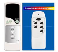Replacement Remote Control for Amcor Portable Air Conditioner A12000EH ALTL-12000E ALTL-12000EH ALP-12000E ALW-12000E ALW-12000EH, ALT-12000E ACW200CH