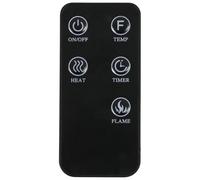 Replacement Remote Control for Greystone Electric Fireplace 324-000080,324-000142,F2622BCFW,F2625,F2653BCFW,F2655BCFW,F2655T,W32BCFW,W32BLFW,W32SSCW,W36BCFW,W36BCFW-1(W36BLFW ONLY - Not for W36BLFW-1)