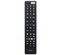 Replacement Remote Control for Hitachi Bush Digihome Finlux JVC TV - Compatible with RC4848F Smart LED LCD UHD 4K TVs Including Luxor, Polaroid, Telefunken, Techwood & More