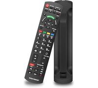 Replacement Remote Control for Panasonic Viera Smart TVs - Pre-Programmed, Compatible with All Panasonic TV Models N2QAYB000487