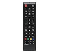 Replacement Remote Control for Samsung Smart TV AA59-00603A AA59-00741A AA59-00496A, No Programming, 2 X AAA Battery (Not Included), Black