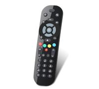 Replacement Remote Control for Sky Q Box, Sky Q TV Box, Mini & Silver (1) | Box, Universal Sky Q Remote, Non-Touch, No Voice Control