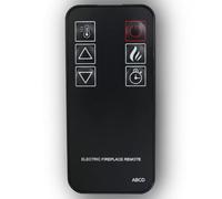 Replacement Remote Control for Zokop 3D Electric Firebox Indoor Fireplace Heater