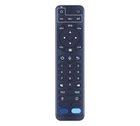 Replacement Remote Control with SET Learning Button, Navigation Pad, Number Buttons, Upper Command Area, ABS Housing, C Handheld Design for VSeeBox V1 / V2 Media Remote Replacement Learning Button Pad