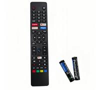 Replacement Remote for JVC RM-C3250, compatible with JVC Smart TV LT-32CA690, LT-40CA790, LT-55CA890, LT-65CA890. 2 batteries Included, high-sensitivity infrared, Plug & Play