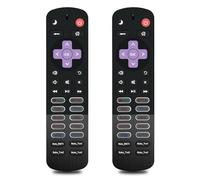 Replacement Remote for Roku TV No Batteries Required with USB-C Charging, Compatible with TCL, Hisense, Onn & Philips (Compatible with ROKU 2X)