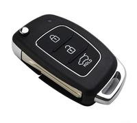 Replacement Remote Key Shell for Hyundai Tucson Santa Fe For Sonata i40 and Accent Series, Compatible with OEM Fob Keys for Locksmith Programming