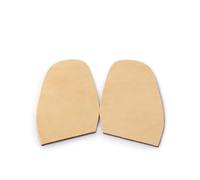 Replacement Repair with Tuscan Leather Half Sole Made in Italy Do-it-Yourself, Professionals, Classic Elegant Glueable Shoes, Adaptable to All Sizes, Unit Pair 1 Right 1 Left