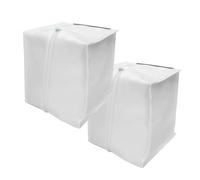 Replacement Reusable Zipper Dust Bags Compatible with iRobot Roomba i1 i1+ i2 i3 i3+ i4 i4+ i5 i6 i6+ i7 i7+ i8 i8+ j5 j5+ j6 j6+ j7 j7+ j8+ j9+ s9 s9+ Plus Vacuum Automatic Dirt Disposal (2 Pack)