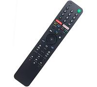 Replacement RMF-TX500U Voice Remote Control Compatible With Sony Bravia KD-65XG8596 KD65XG9505 KD-65XG9505 KD75X750H Smart LED LCD Tv's With Google Play Google Assist and Netflix Buttons