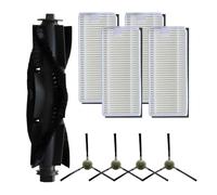 Replacement Robot Vacuum Main Brush Side Brush Filter Kit, Compatible For Lefant U180 M1 M2 Pro M2 Plus LS1, Vacuum Cleaner Accessories(A)
