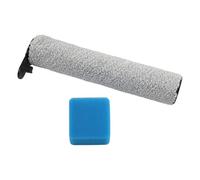 Replacement Roller Brush and Filter for JONR S20 Pro Cordless Floor Cleaner, High Density Microfiber Sponge with Soft Flannelette Bristles for Hard