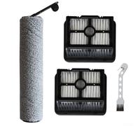 Replacement Roller Brush and Filter Kit Compatible with for Dreame H12S AE HHR14A Cordless Wet Dry Vacuum Cleaner Parts Accessories Set(A)