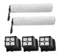 Replacement Roller Brush Bar Plus- HEPA Filters For Prosceni F10 Ultra Wet Dry Vacuum, Efficient Cleaning Accessory Set With Nylon Bristles To Remove Dirt And Debris From Various Floor(2+3)