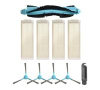 Replacement Roller Brush Side Brush Filter Kit Compatible with for cecotec for conga 3290 3390 3490 3590 3690 3790 3890 for elite 4090 4690 5090 5490 6090 7090 Robot Vacuum Cleaner Parts Accessories