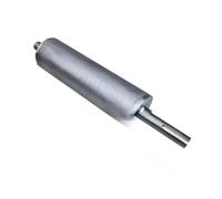 Replacement Roller for Conveyor, Non-Motorized Galvanized Steel Roller Transporter with Double Axle, 200-1000mm Length, Set of 2 (100-700mm) - Heavy Duty, Efficient Transport Solution