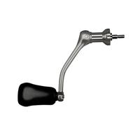 Replacement Roller Handle - Stainless Steel Fishing Crank Arm, Ergonomic Fishing Lifting Army, Screw the Handle Around Spinning Reels, Comfortable EVA Handle Bait Fishing, Durable Stainless Steel
