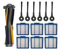 Replacement Roller Main Side Brush Hepa Filter Sponge Compatible with Shark IQ RV1001AE RV101 Robot Vacuum Cleaner Accessory (Set H)