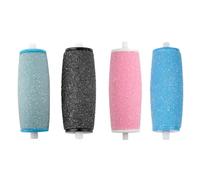 Replacement Roller Refill Heads Extra Coarse 10pcs | Abs and Emery Build, for Soles and Thick Hard Skin, Pedicure Accessory with 2 Replacement Heads