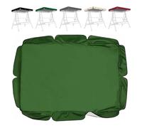 Replacement Roof Cover for Hollywood Swing Waterproof & Windproof Polyester Canopy UV Resistant Tear-Resistant Dustproof Green (75x52x6inch/190x132x15cm)