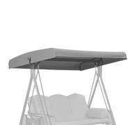 Replacement Roof for Hollywood Swing 190 x 120 cm - Waterproof and UV Protection, Robust Oxford Sun Canopy for Garden Swing, Weatherproof Protective Cover for Swing Chair