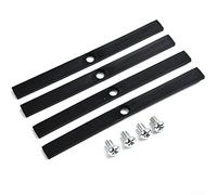 Replacement Roof Rail Cover Trim Rack for Vauxhall For Opel For Astra H Set of 4 with Bolt and Screw Hardware for Secure Fixing Excluding SXI SRI LIFE