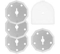 Replacement Rotary Blades for Cordless Electric Scissors Compatible RC2600K, RC2601, RC2602 and WX080L,40mm Tungsten Steel Rotary Cutter Replace Blades for Paper Plastic(4pack)