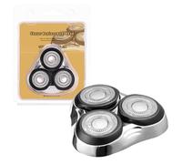 Replacement Rotary Shaver Head for Remington Series Razors | For R3, R4, R5, R6, R7, R8, SP-TF2 and FC1000-SP-FC3 razors (silver, 1 piece)
