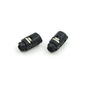 Replacement Rotating Shaft Spindle Hinge Axis for GBA SP for Gameboy Advance SP (2X Black)