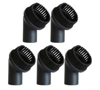 Replacement Round Dusting Brush for Nilfisk,Wet Dry Vacuum Cleaners 36mm | Inner Diameter for Aero Attix for Multi for buddy Series Hard Bristle Nozzle for Carpet Upholstery Floor Pet Hair 2 or 5 PCS
