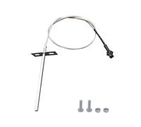 Replacement RTD Grill Ambient Temperature Probe Sensor (3.5 in LG. RTD X 19.7 in LG. Wire/Push Connector) for Pit Boss Grill Models (70123-AMP).