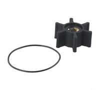 Replacement Rubber Brass Impeller for Transfer Pumps, Compatible with Models 2771-20/2771-21 and Grainger Items 49JV05/49JV06, Replaces
