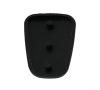 Replacement Rubber For Rio Button Black for I10 Elantra I30 Ix20 Ix35 Ceed Key For Venga Soul For Sportage For Carens I20 For Picanto - 3-button Cover Plastic