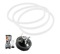 Replacement Rubber Gasket, O Lid Gaskets Blender Gasket Gray Replacement Gaskets Gasket for Magic Bullet Flat Cross Type(3 pieces)