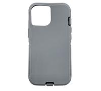 Replacement Rubber Outer Skin Compatible with iPhone 12 Pro Max Otterbox Defender Series Case (Gray)